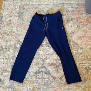 Figs Navy Yola Skinny Small